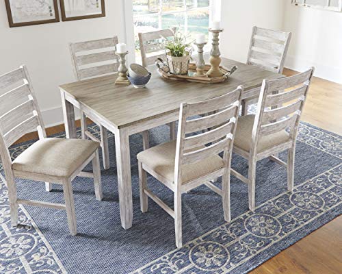 Ashley Skempton Cottage Dining Table Set, 6 Chairs, Whitewash