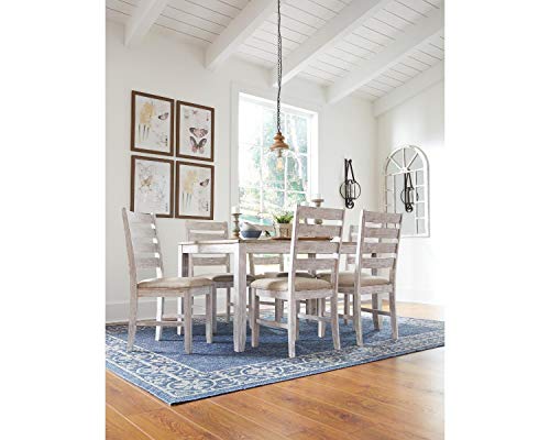Ashley Skempton Cottage Dining Table Set, 6 Chairs, Whitewash