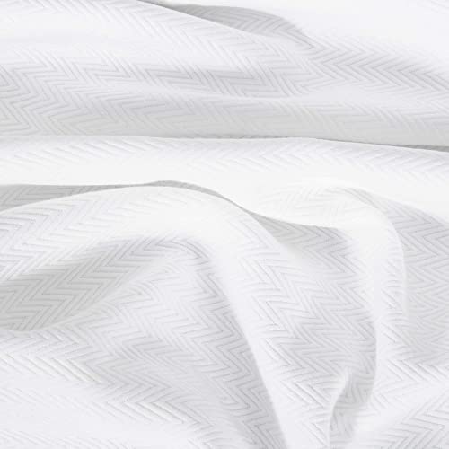 Luxury All-White California King Bedding Bundle - H by Frette