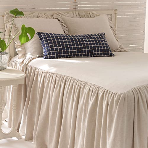 Pine Cone Hill Wilton Natural King Size Bedspread