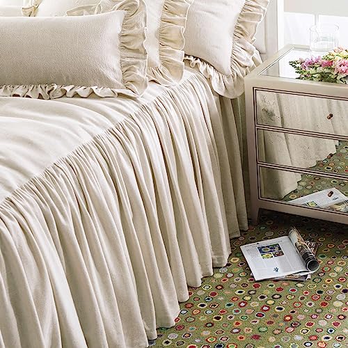 Pine Cone Hill Wilton Natural King Size Bedspread
