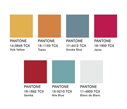 Vintage Bohemian Area Rug, Orange/Navy, 5'3" x 7'3