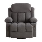 Heavy Duty Manual Recliner Sofa - Beige