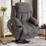 Heavy Duty Manual Recliner Sofa - Beige