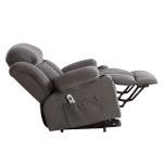 Heavy Duty Manual Recliner Sofa - Beige