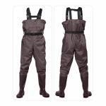 Waterproof Chest Waders with Cleated Bootfoot