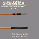 LL Bean 7'6" Fiberglass Fly Rod 3.4oz