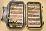 Spring Black WP Fly Box with 166 Trout Flies