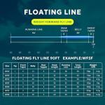 SF Weight Forward Floating Fly Line 90FT