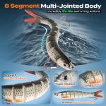 PLUSINNO 4-Layer Tackle Box & 547PC Lures Kit