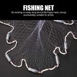 Yeahmart 4Ft Saltwater Fishing Cast Net with Zinc Weights