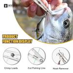 Booms Fishing 8-Inch Long Nose Hook Remover