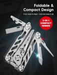 HOOK-EZE 5-in-1 Saltwater Fishing Pliers Multitool