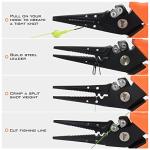 KastKing 7" Cutthroat Fishing Pliers - Orange