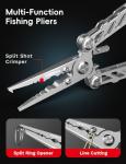 HOOK-EZE 5-in-1 Saltwater Fishing Pliers Multitool
