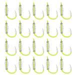 20Pcs Spring Fishing Hooks, Size 12 for Trout