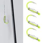 20Pcs Spring Fishing Hooks, Size 12 for Trout
