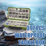 Trout Fishing Tackle Kit with Waterproof Box