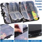 140pcs Fishing Swivels Tackle Kit for Trout