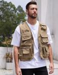Yimoon Men's Outdoor Utility Fishing Vest