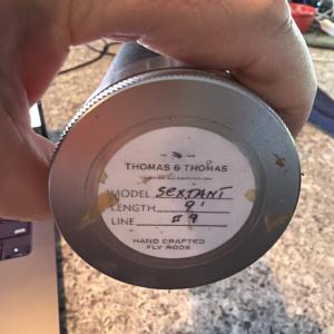 Thomas and Thomas Sextant Fly Rod