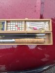 Vintage Japanese Bamboo Fly Rod Combo with Tackle