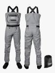 Foxelli Breathable Fly Fishing Waders, XL Size
