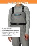 FROGG TOGGS Women's Hellbender PRO Chest Waders XL