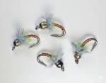 Blindside UV Olive Soft Hackle Nymphs for Trout