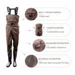 Waterproof Bootfoot Chest Waders for Fishing