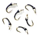 Zebra Midge Tungsten Nymphs for Trout Fishing