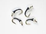 Zebra Midge Tungsten Nymphs for Trout Fishing