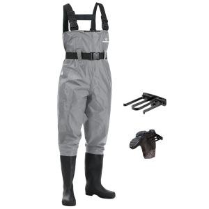 Waterproof Chest Waders with Boots for Fishing