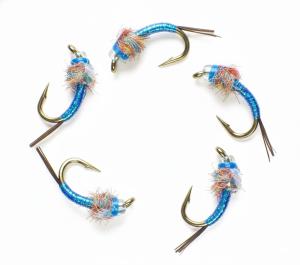Rainbow Warrior Nymphs UV Blue Trout Flies