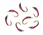 Gobbler Nymphs UV Blood Red Trout Fishing Flies