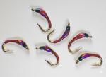 Gobbler Nymphs UV Blood Red Trout Fishing Flies
