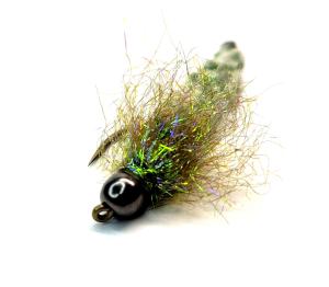 Caddis Mop Flies with Tungsten Bead #8 Hook