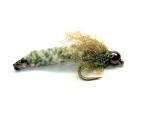 Caddis Mop Flies with Tungsten Bead #8 Hook