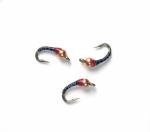 Premium Zebra Midge Tungsten Nymphs for Trout Fishing