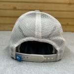 Men's Adjustable Beige White Trout Fishing Hat