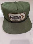 Columbia Snap Back Hat with Green Patch