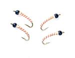 Candy Cane Tungsten Nymphs for Trout Fishing