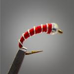 Zebra Midge Bead Head Nymph for Trout Fishing