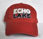 ECHO LAKE Trout Fishing Ball Cap Hat