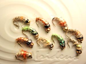 Irideus Heavy Weighted Czech Nymphs for Trout