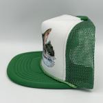 Vintage Trout Fishing Snapback Trucker Hat