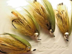 Mini Olive Intruder Wooly Bugger Trout Flies