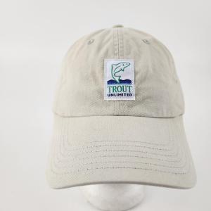 Trout Unlimited Khaki Green Dad Hat