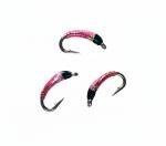 Translucent Pink Midge Nymphs for Trout Fishing
