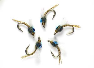 WD40 Nymphs UV Olive Mirage Trout Flies